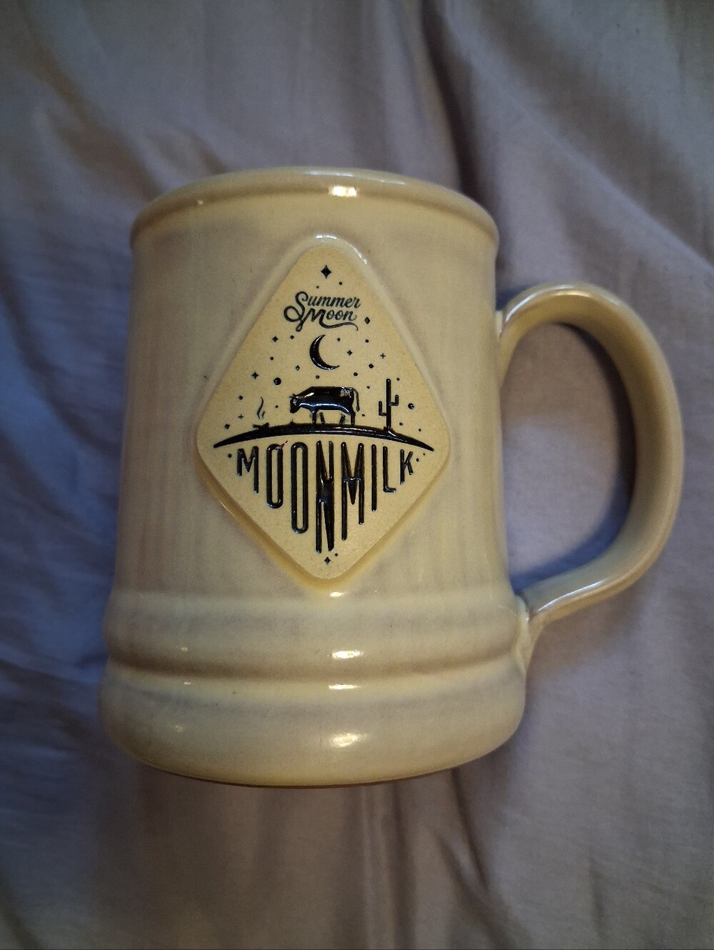 Summer Moon Coffee MoonMilk Mug by Deneen Pottery